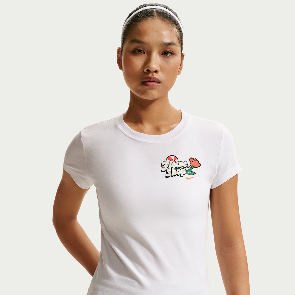 Nike 女子短袖印花篮球T恤