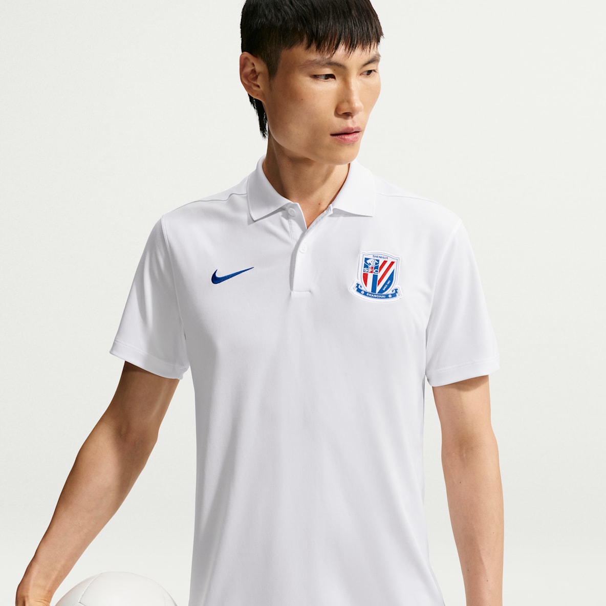 2026 赛季上海申花足球俱乐部 Nike Dri-FIT Victory 男子速干翻领短袖T恤