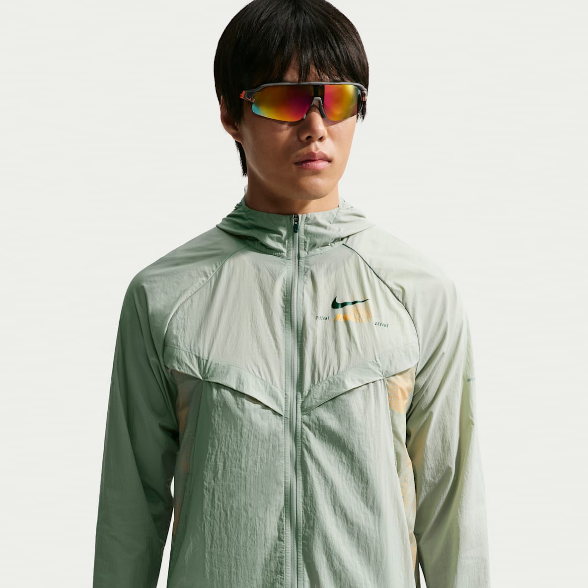 Nike Stride Repel 男子拒水跑步夹克防晒衣皮肤衣