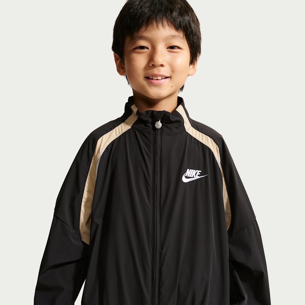 Nike 幼童撞色无风帽夹克