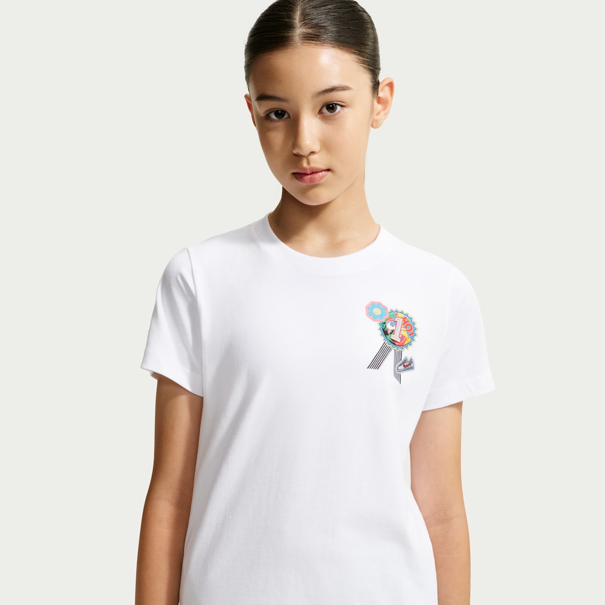 Nike Sportswear 大童(女孩)短袖T恤