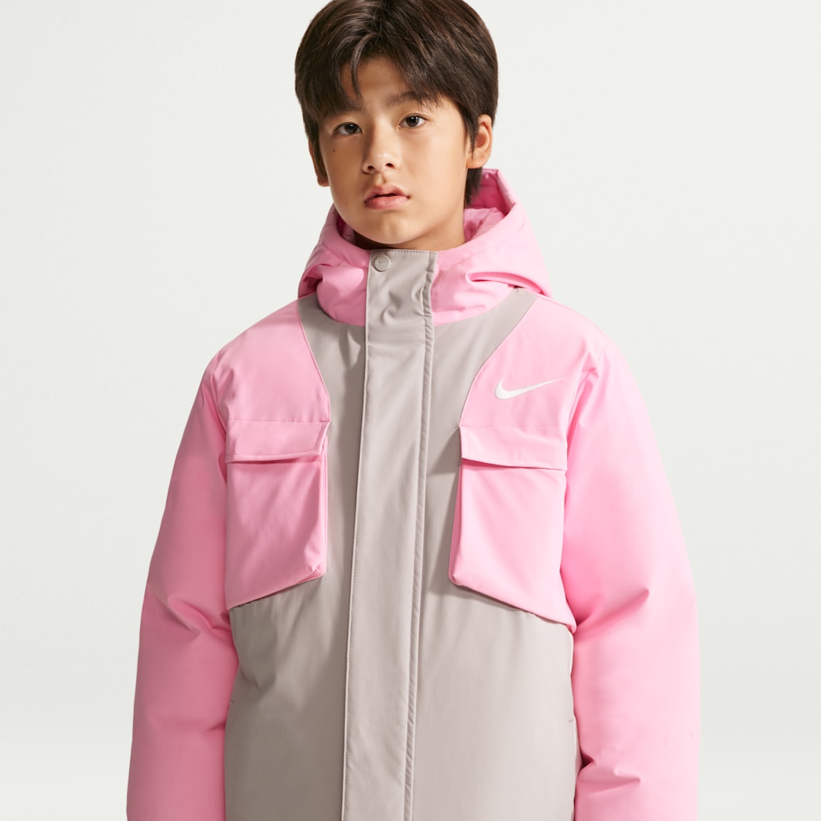 Nike 大童中长款拒水保暖夹克