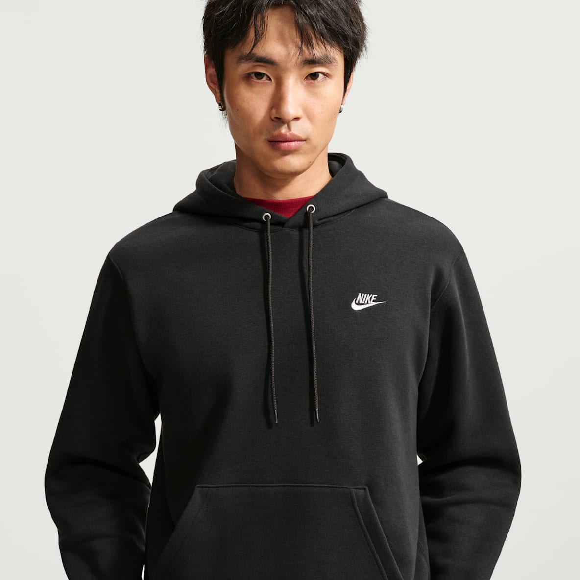 Nike Club 男子加绒套头连帽衫