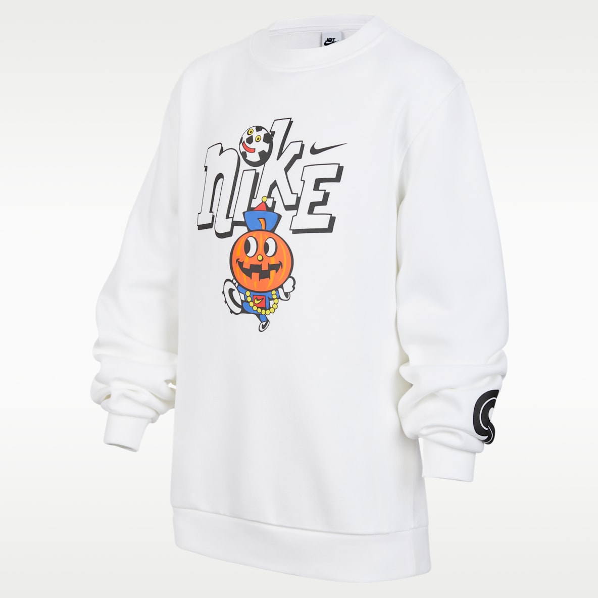 Nike Sportswear Club Fleece 大童加绒圆领运动衫