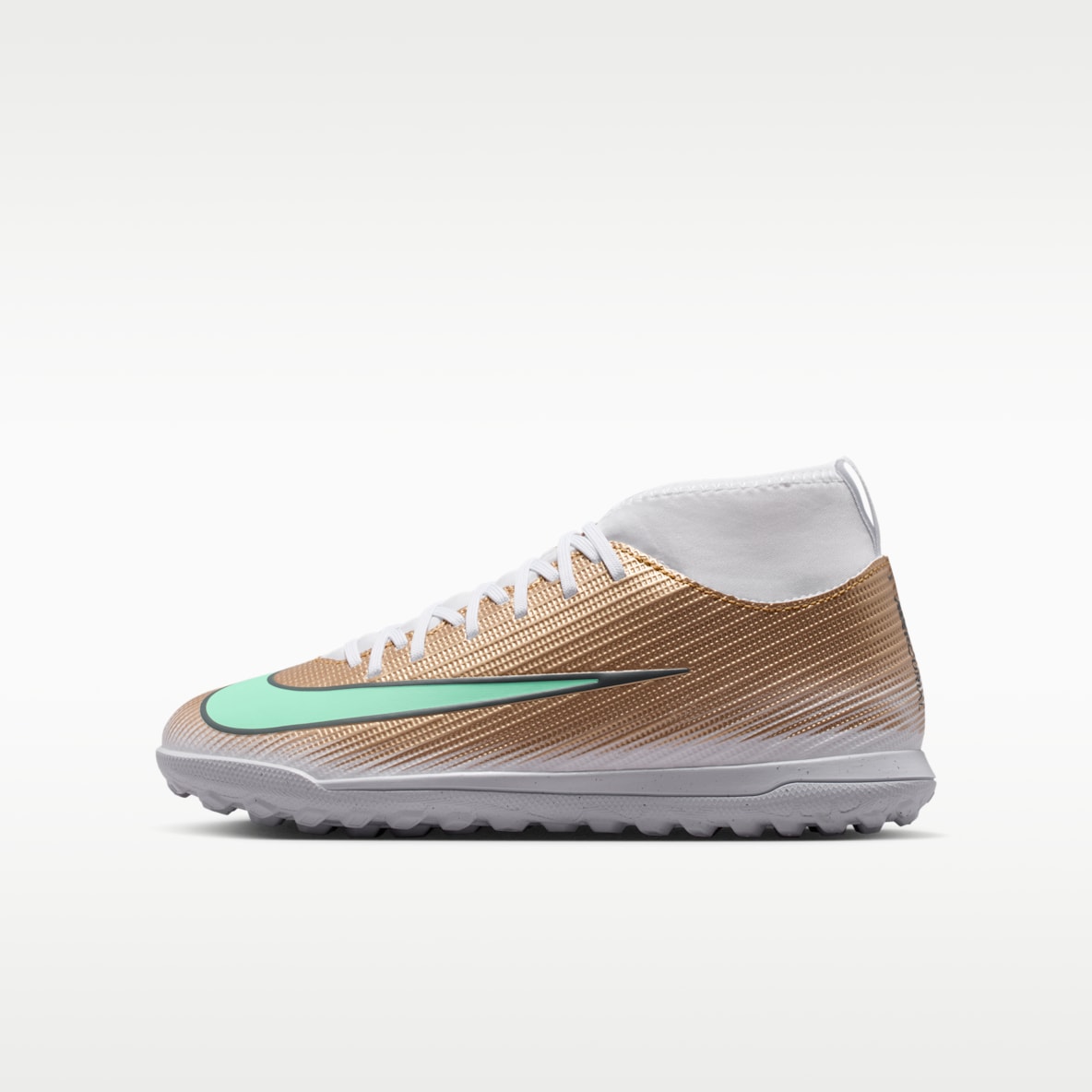 Nike Jr. Mercurial Superfly 11 Club "Kylian Mbappé" 耐克刺客系列姆巴佩大童 TF 人造场地高帮足球鞋