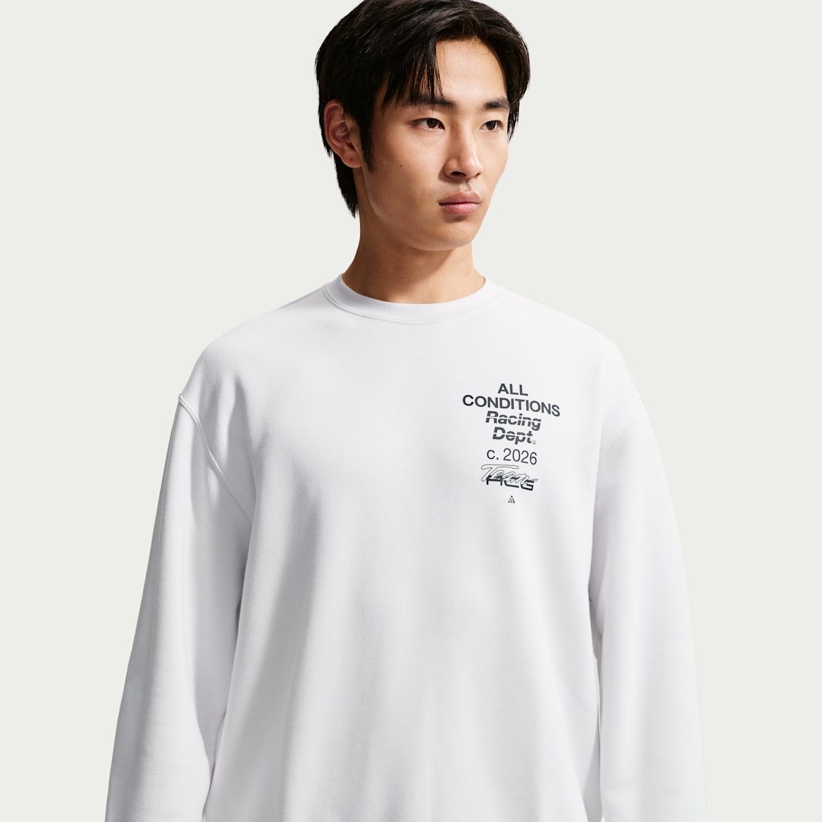 ACG Tuff Fleece Dri-FIT 男子速干圆领运动衫