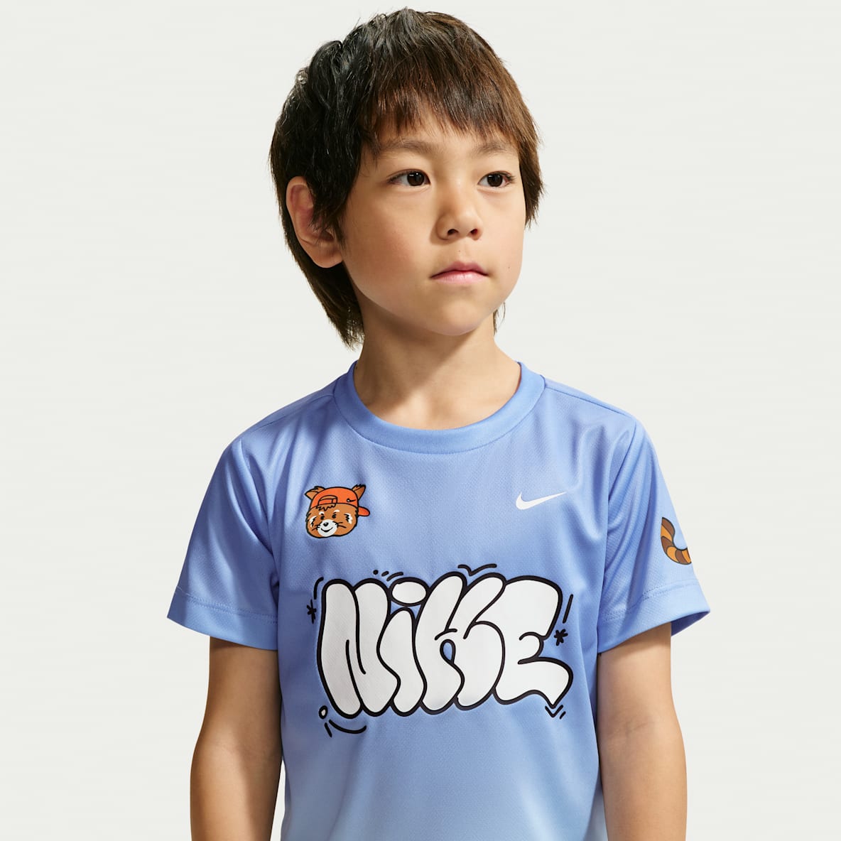 Nike Dri-FIT Red Panda 幼童速干短袖上衣