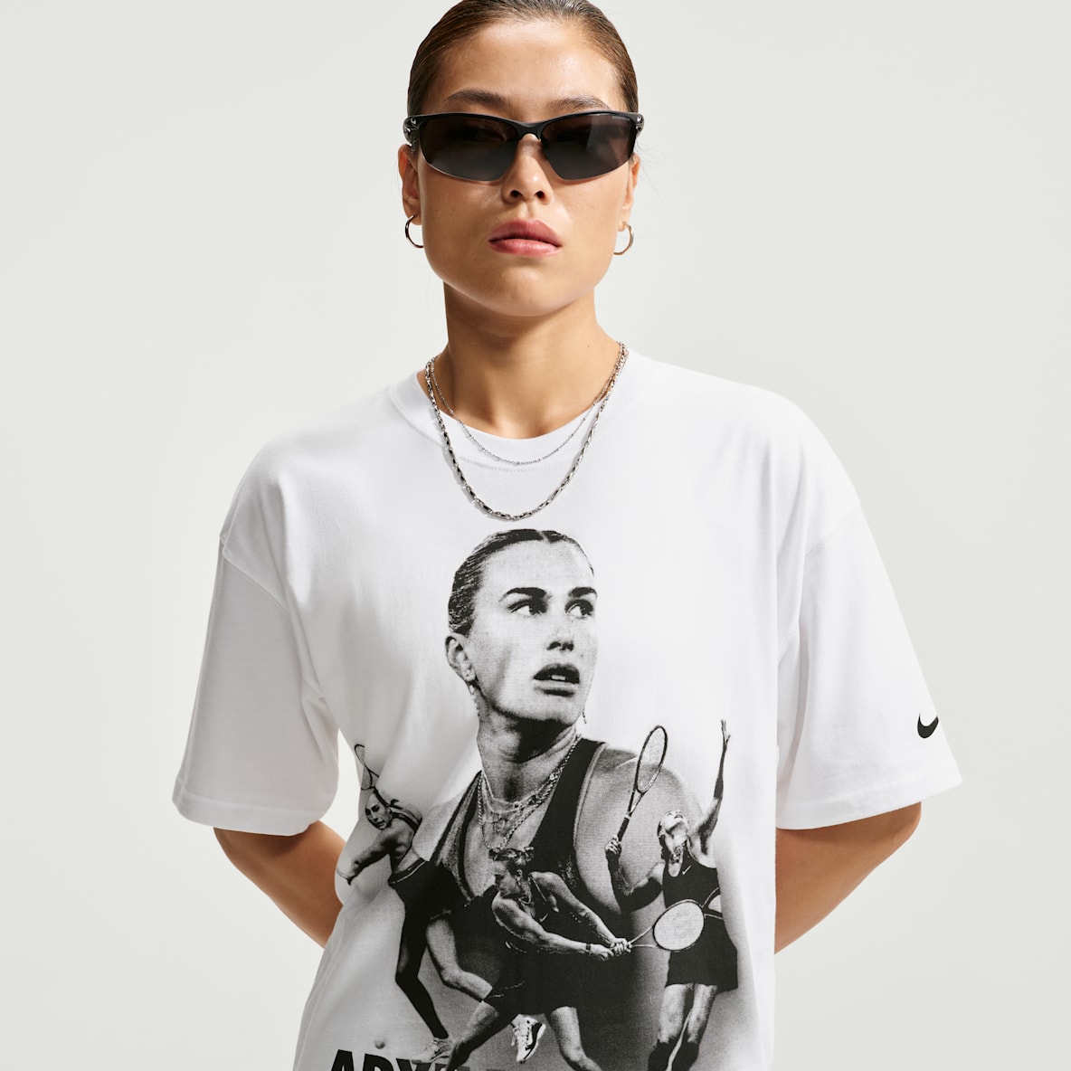 NikeCourt "Aryna Sabalenka" 阿丽娜·萨巴伦卡女子短袖网球T恤