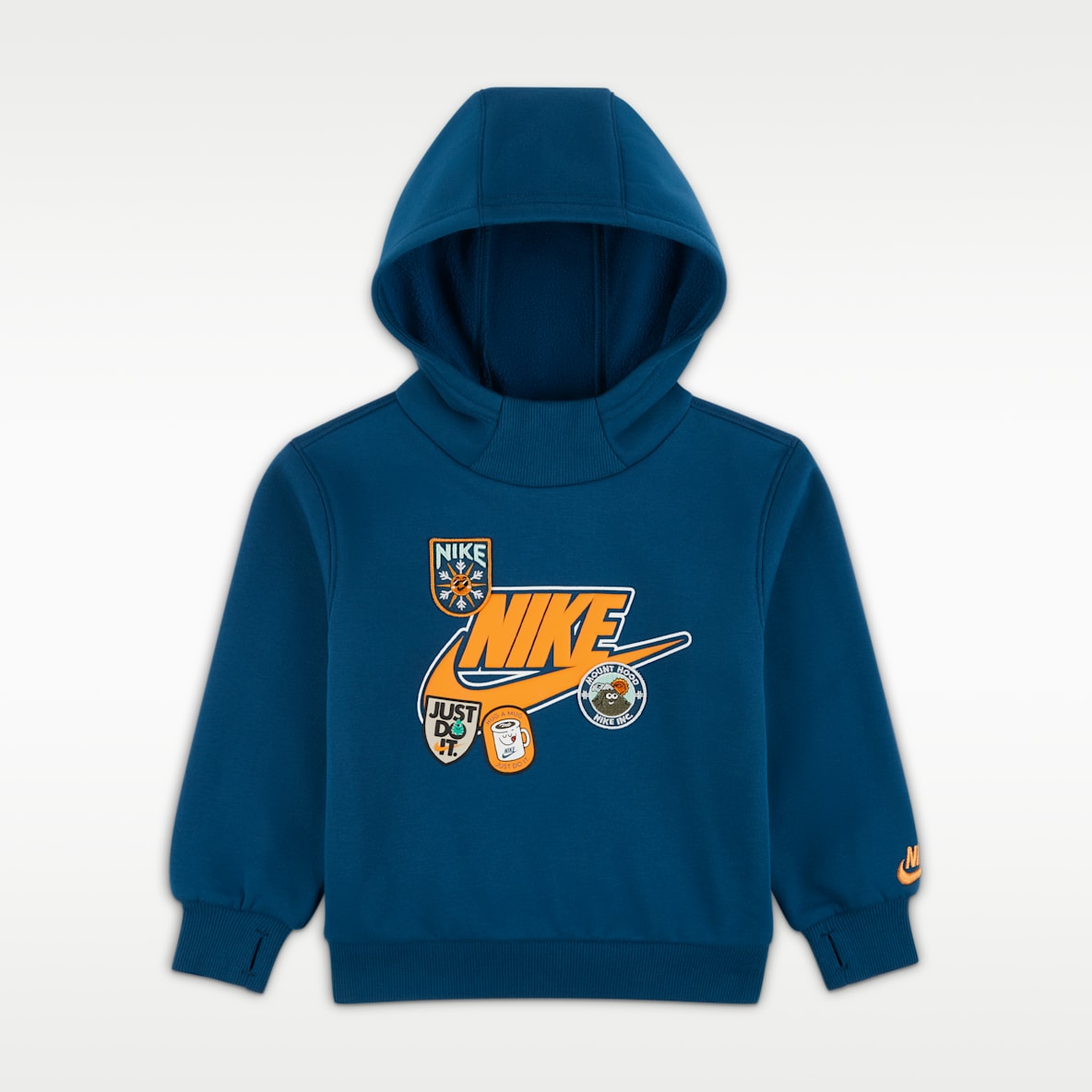 Nike 婴童加绒套头连帽衫