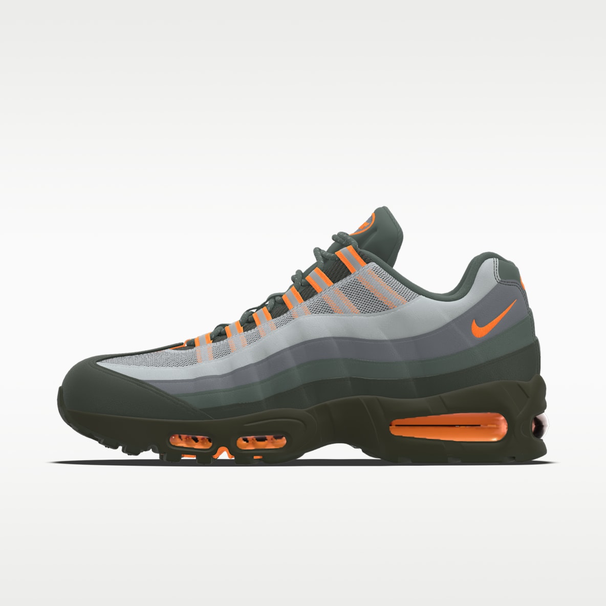 Nike Air Max 95 Big Bubble By You 专属定制男子运动鞋