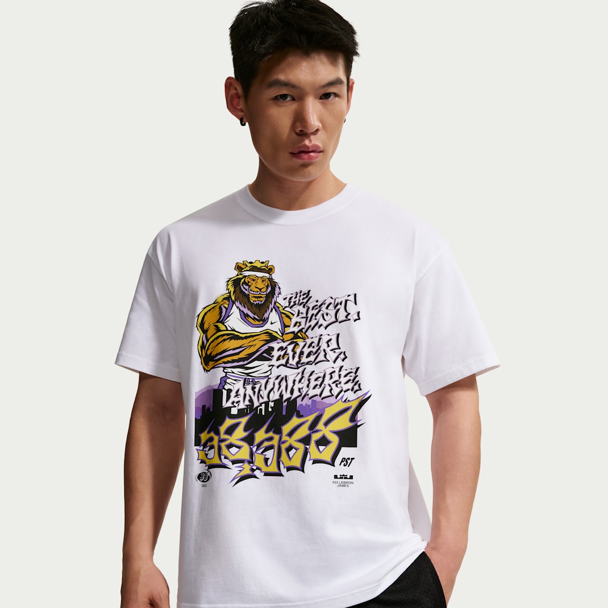 LeBron "For The Record" Nike 詹姆斯男子篮球T恤