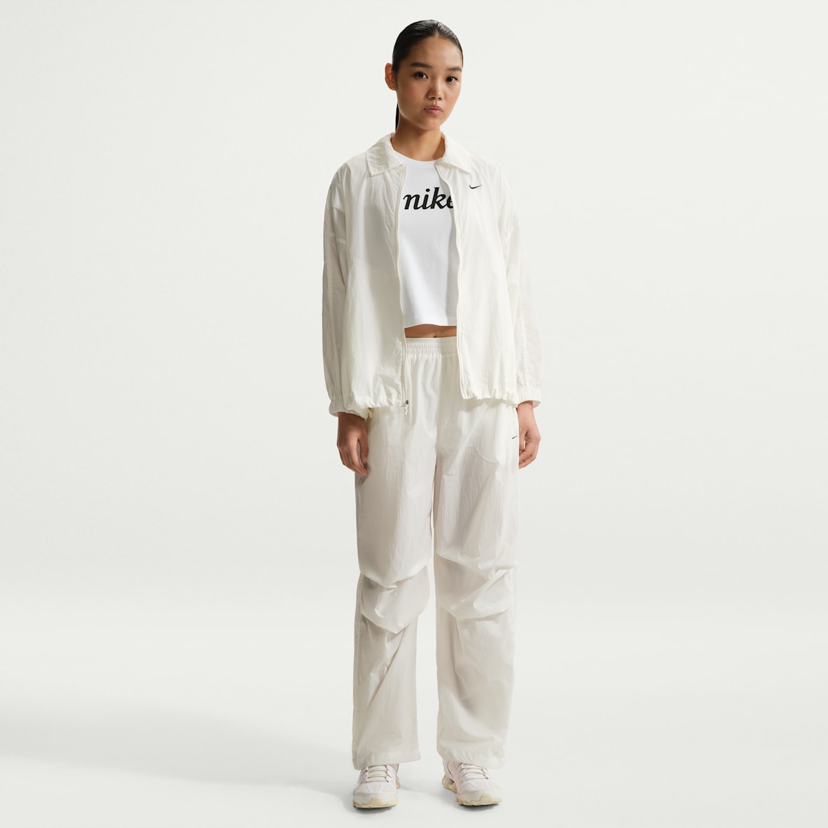 Nike Sportswear 女子防晒拒水中腰轻盈长裤