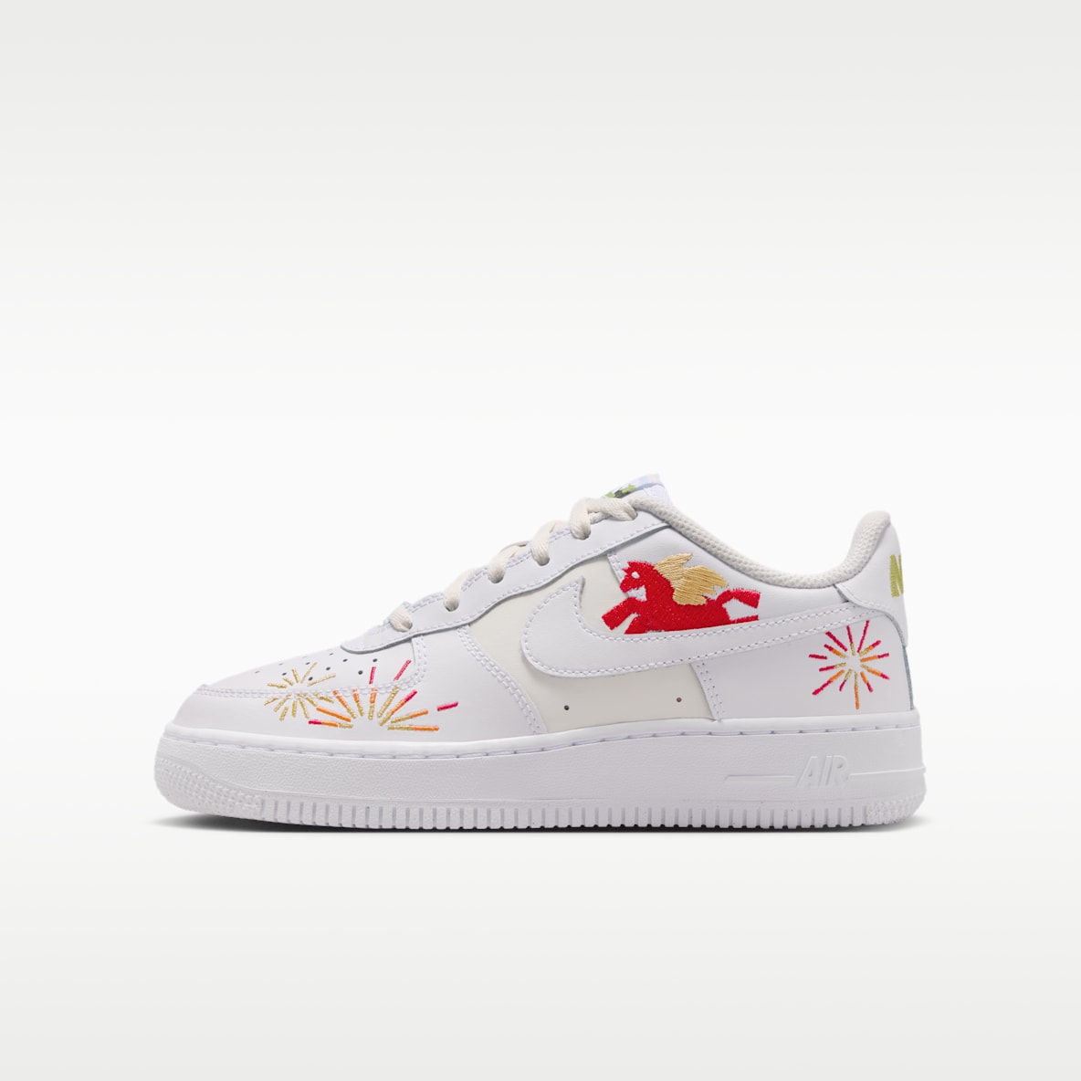 Nike Air Force 1 马年限定脱缰系列 新年款大童空军一号运动鞋