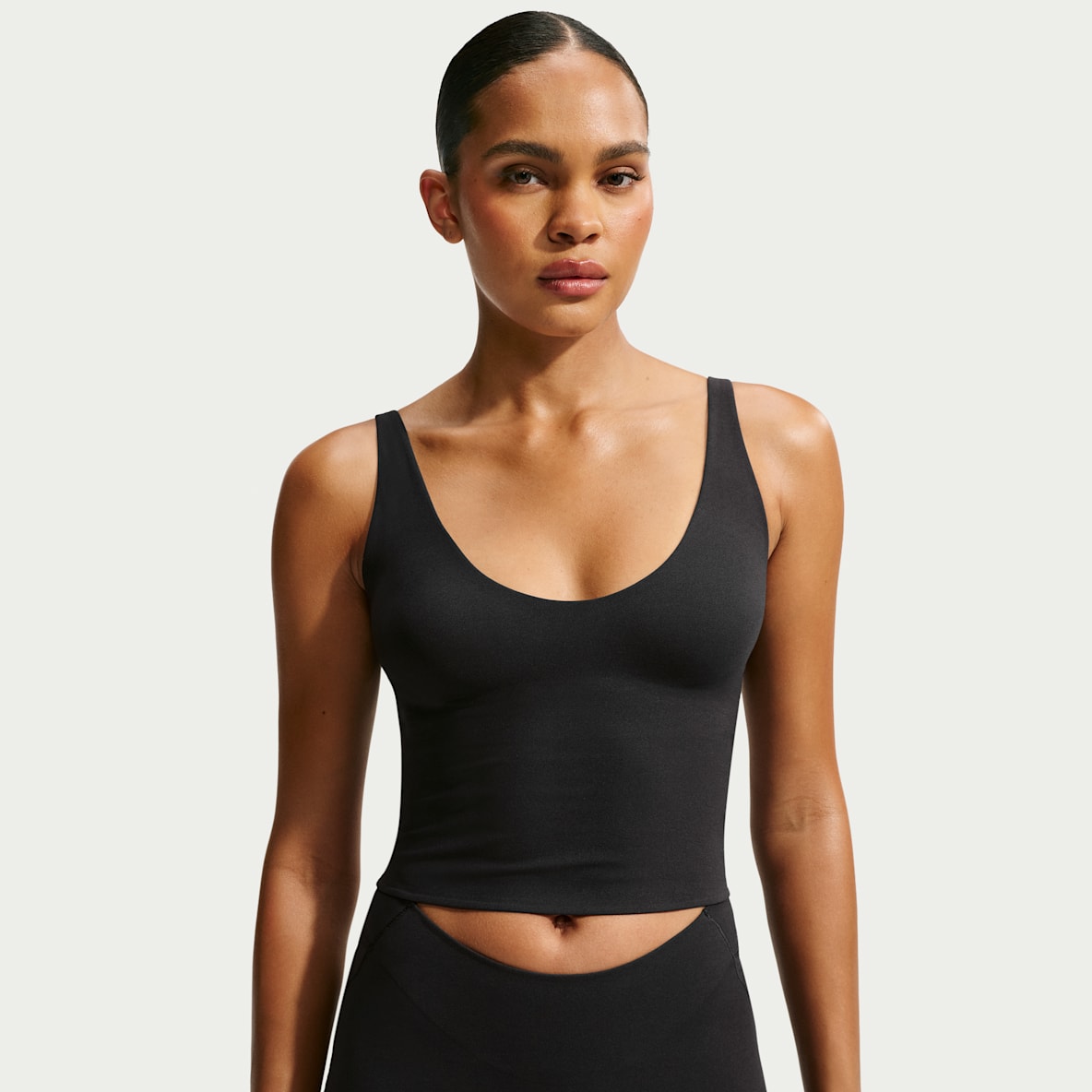 NikeSKIMS Studio Stretch 女子速干低领口背心