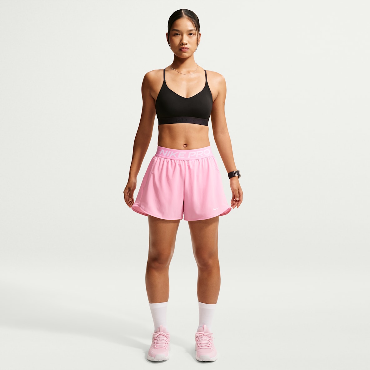Nike Pro 女子速干二合一训练短裤