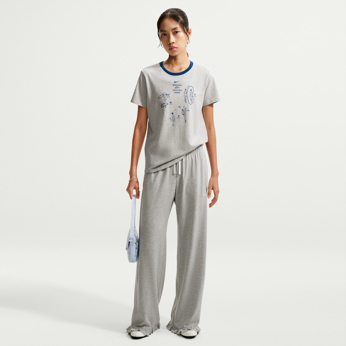 Nike Sportswear 女子中腰薄绒长裤