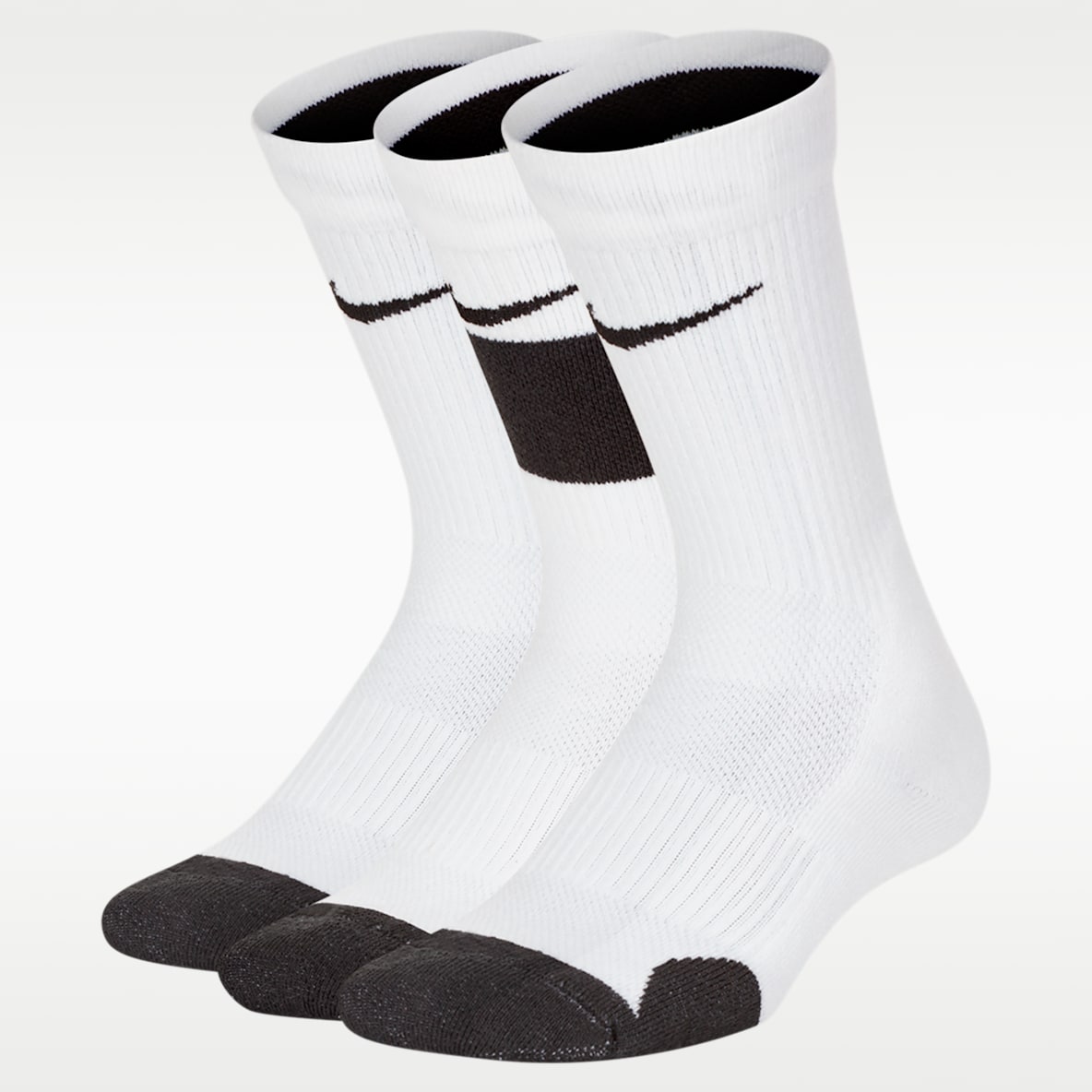Nike Elite 大童速干中筒篮球袜（3 双）