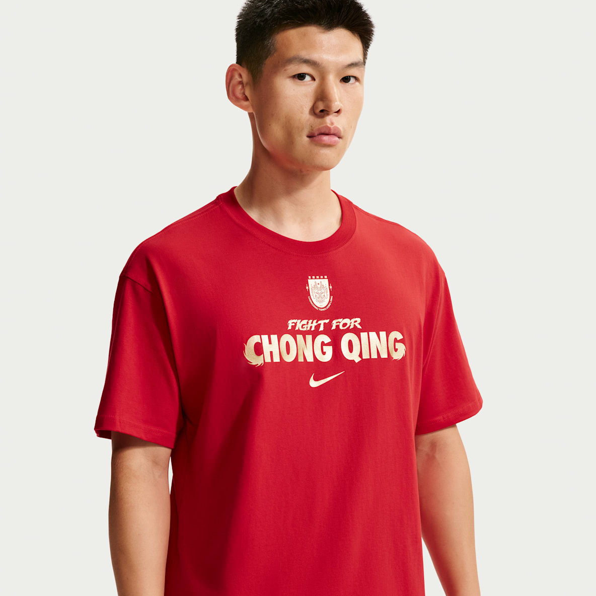2026 赛季重庆铜梁龙足球俱乐部 Nike 男子短袖足球T恤