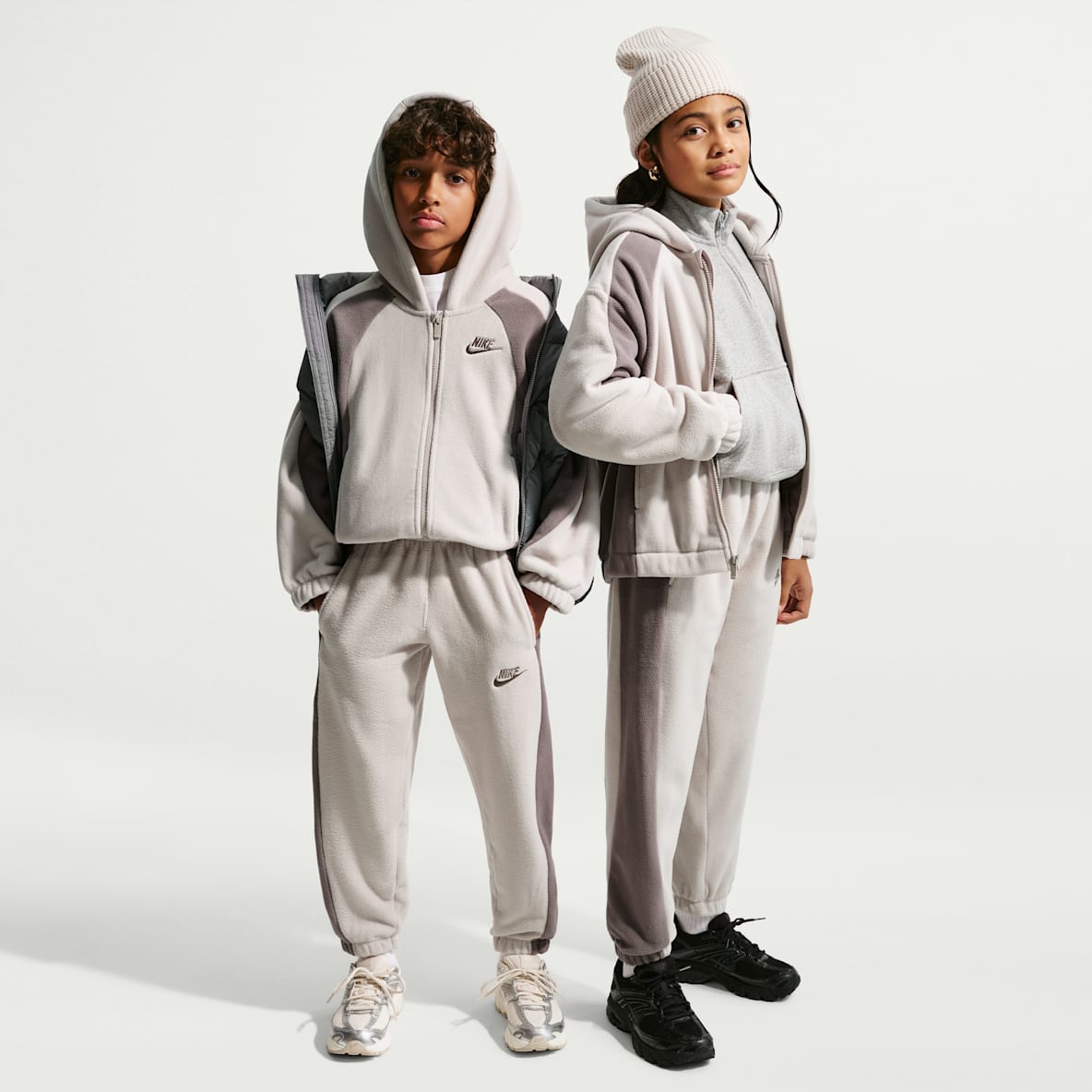 Nike Club Fleece 大童冬季款摇粒绒长裤