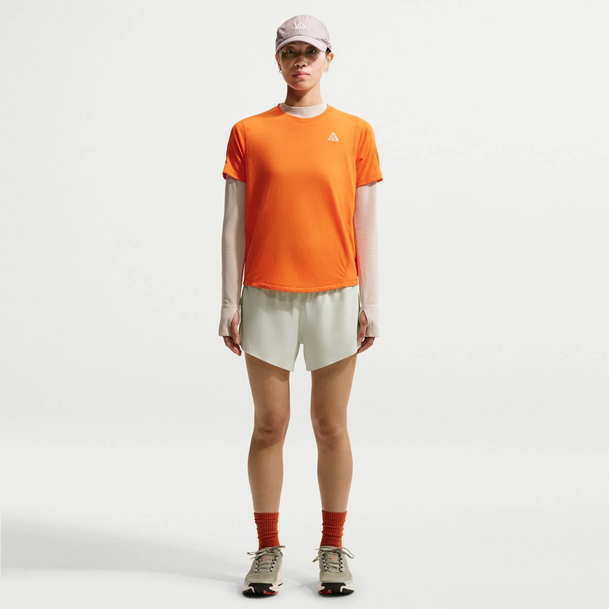 Nike ACG Nike ACG Dri-FIT 女子速干中腰越野跑步短裤(含衬裤)