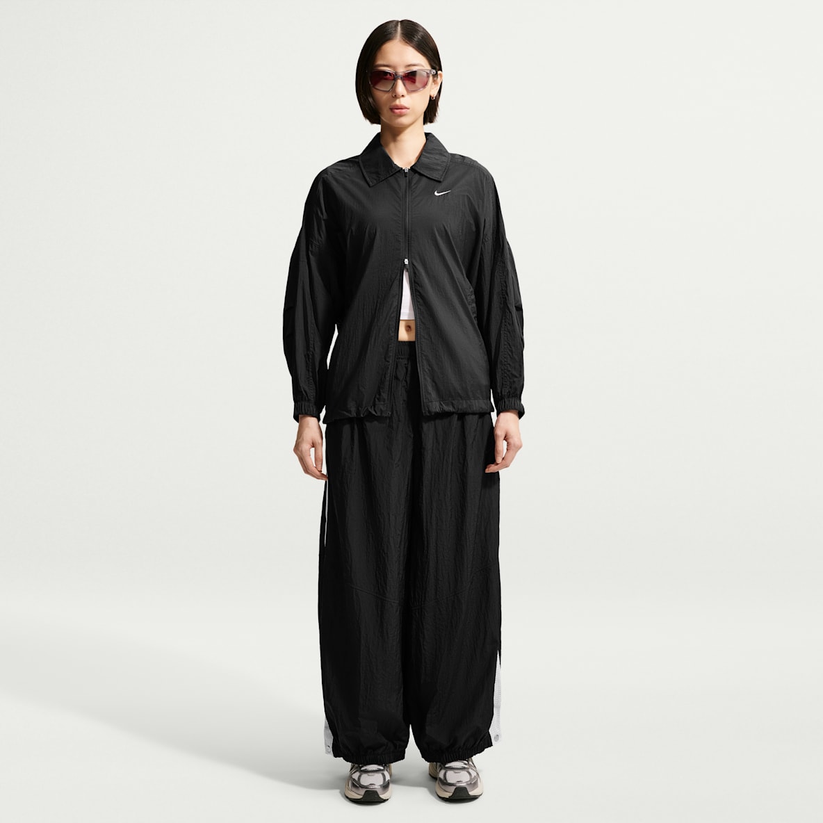 Nike Sportswear 女子 Oversize 风拒水高腰灯笼裤