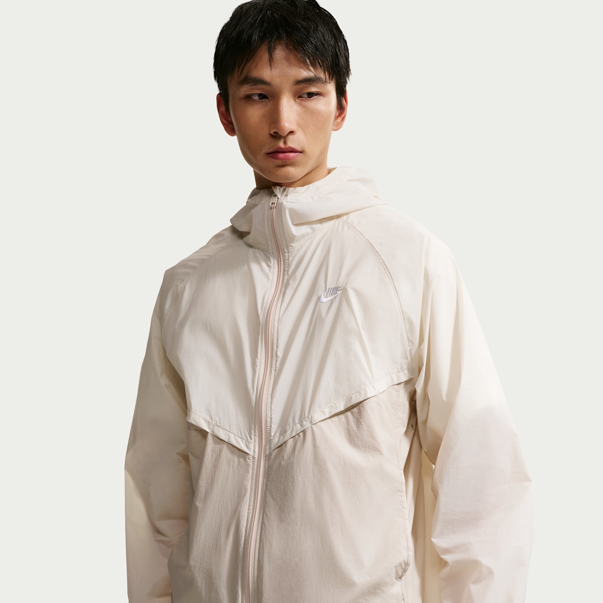 Nike Windrunner 男子无衬里全长拉链开襟夹克防晒衣皮肤衣