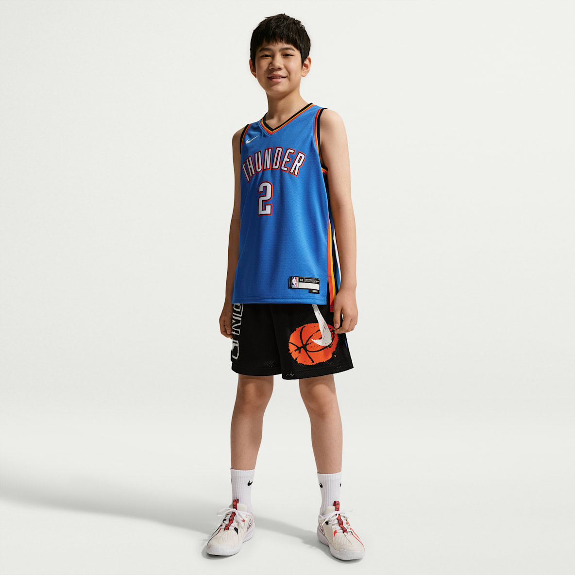 Nike Dri-FIT 大童(男孩)速干网眼布短裤