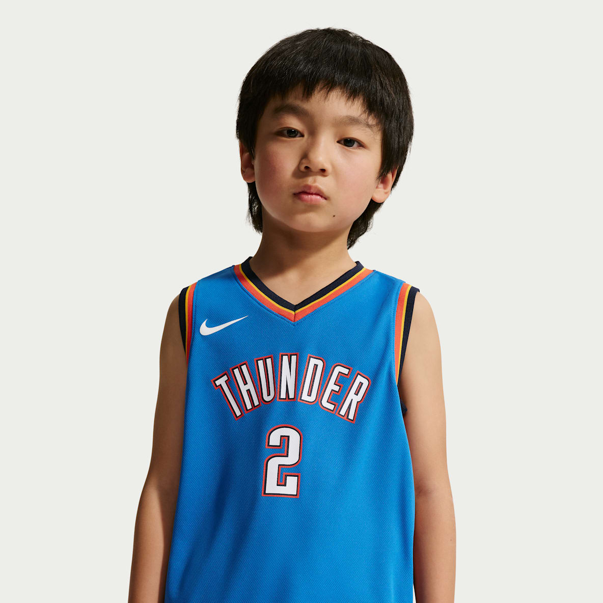 俄克拉荷马城雷霆队 Icon Edition Nike NBA Jersey 幼童球衣