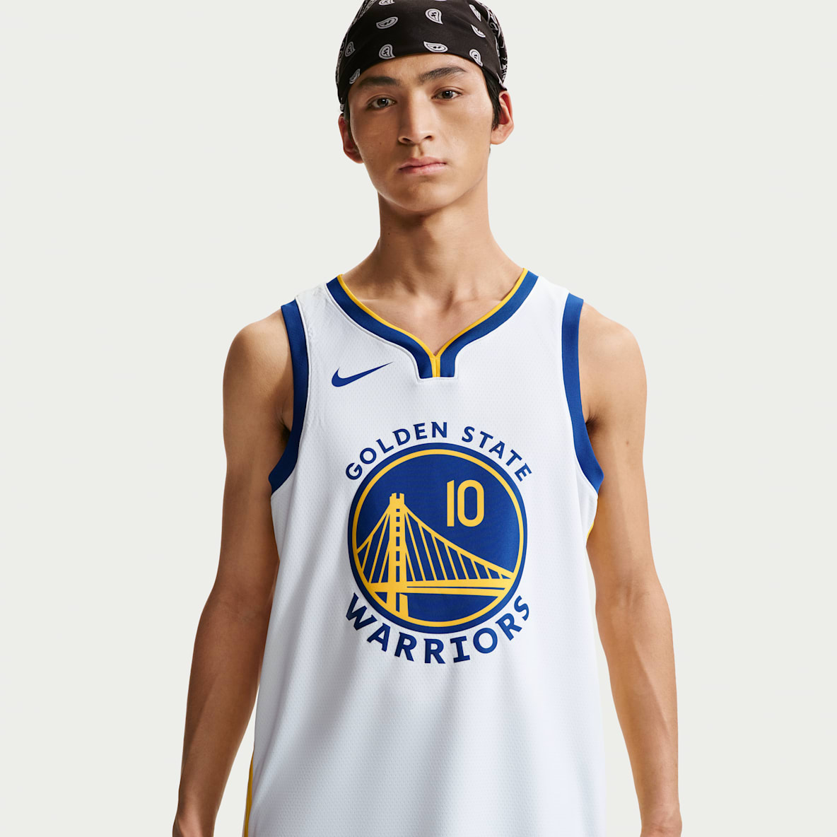 金州勇士队 Association Edition Nike Dri-FIT NBA Swingman Jersey 男子速干球衣