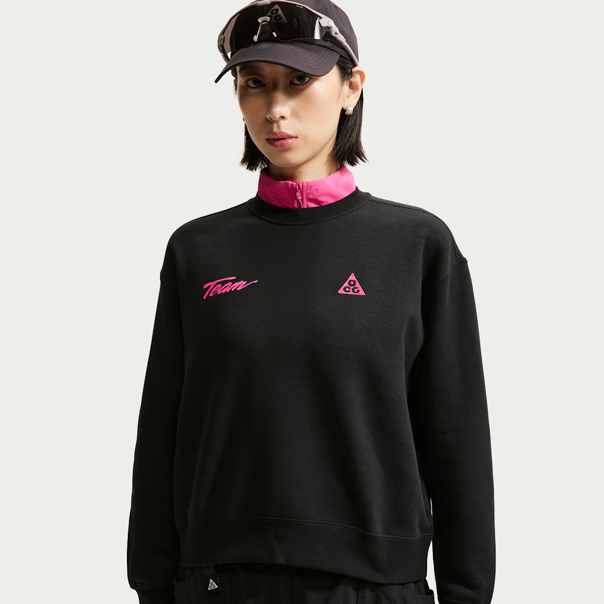 ACG Tuff Fleece Dri-FIT 女子速干圆领运动衫