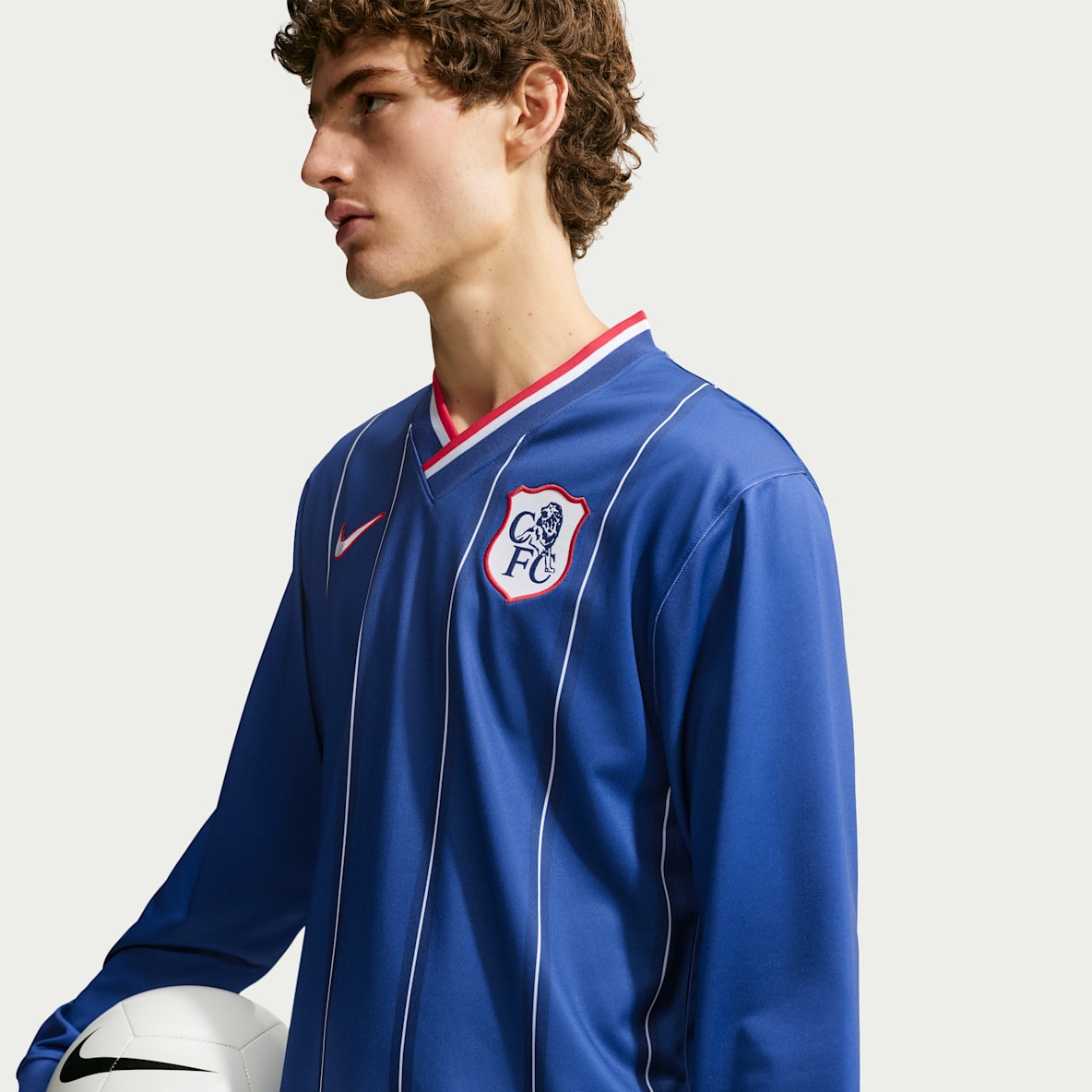 切尔西足球俱乐部 Energy Third Nike Dri-FIT 男子速干足球长袖球衣