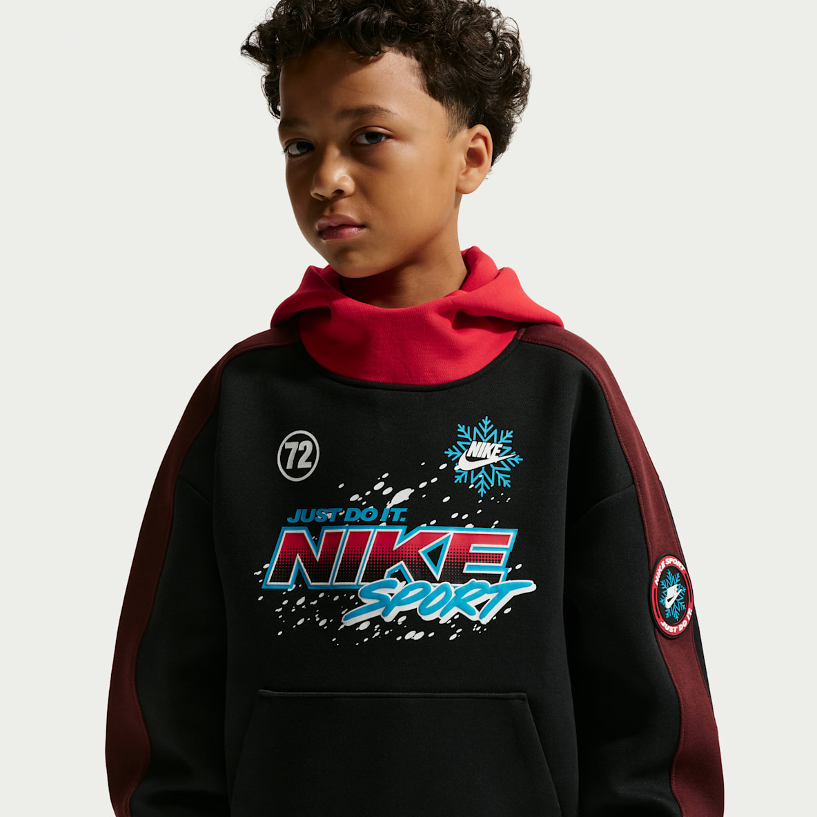 Nike Sportswear Snow Motion 幼童套头连帽衫