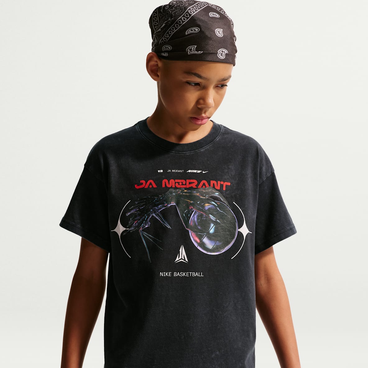 Ja Morant 莫兰特大童短袖T恤