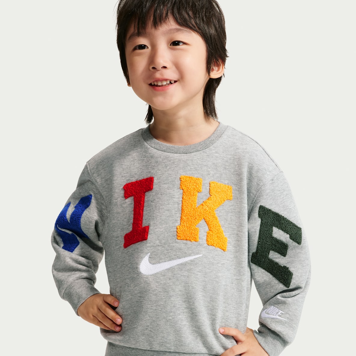 Nike Club 婴童加绒圆领上衣