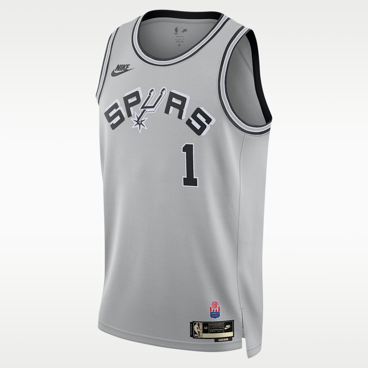圣安东尼奥马刺队 Hardwood Classics Nike Dri-FIT NBA Swingman Jersey 男子速干球衣
