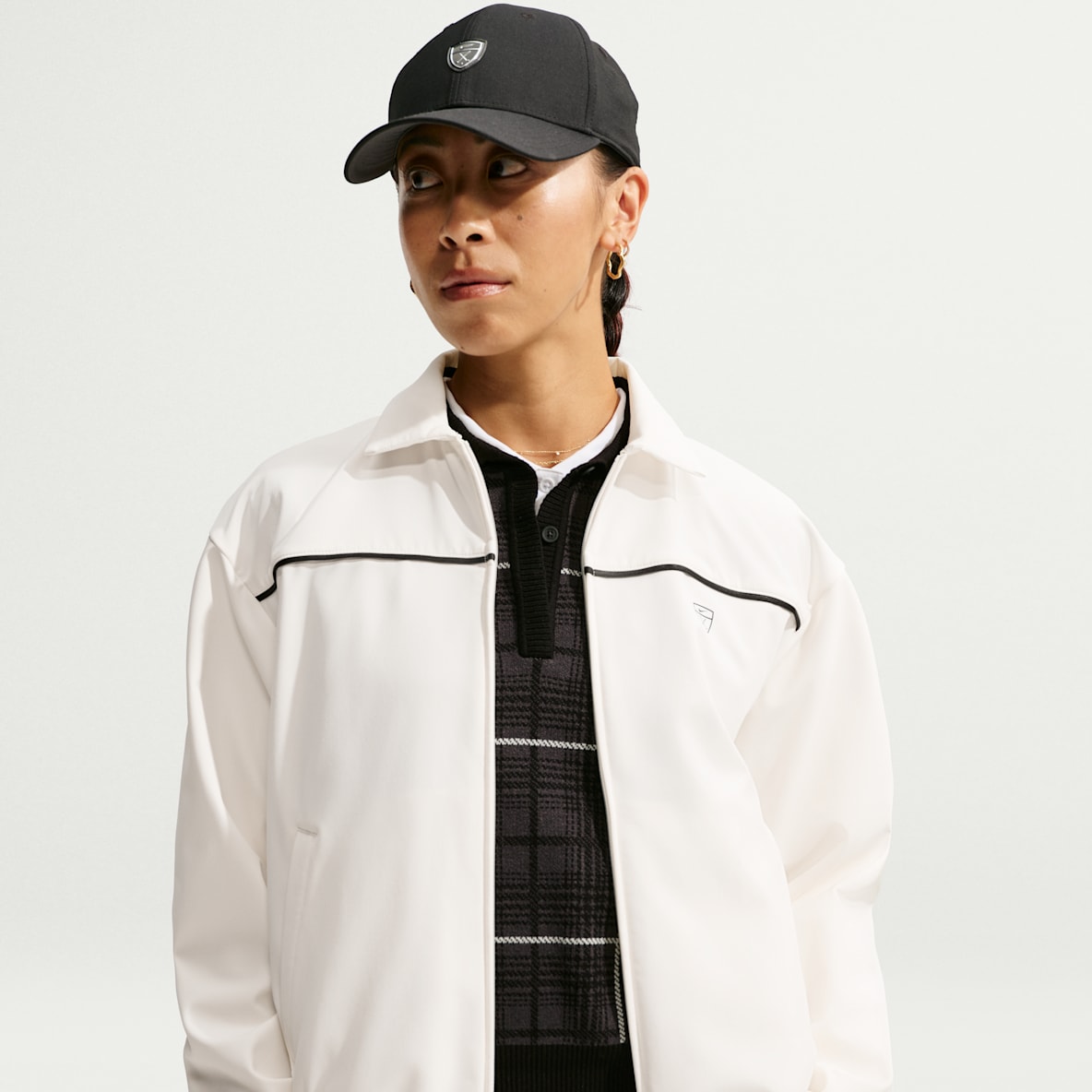 Nike Par Therma-FIT 女子加绒里料全长拉链开襟高尔夫夹克