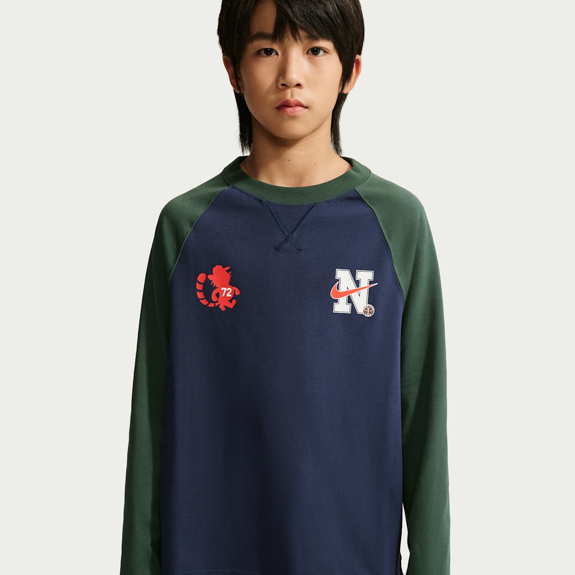 Nike Dri-FIT 大童(男孩)速干长袖上衣