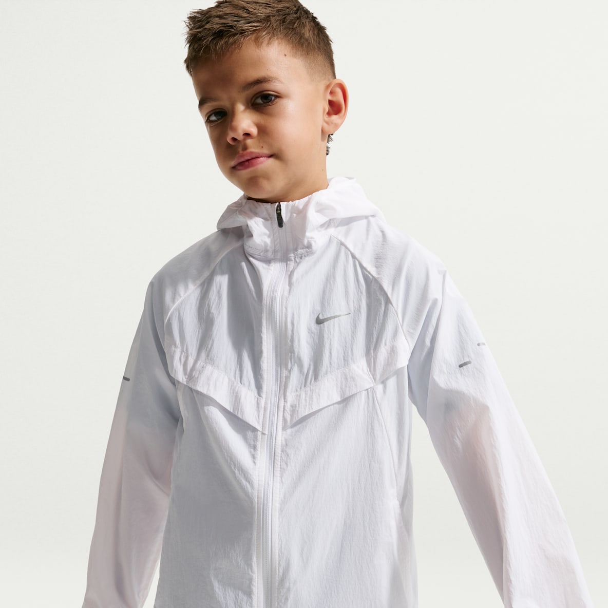 Nike Stride Repel 大童拒水训练夹克防晒衣皮肤衣