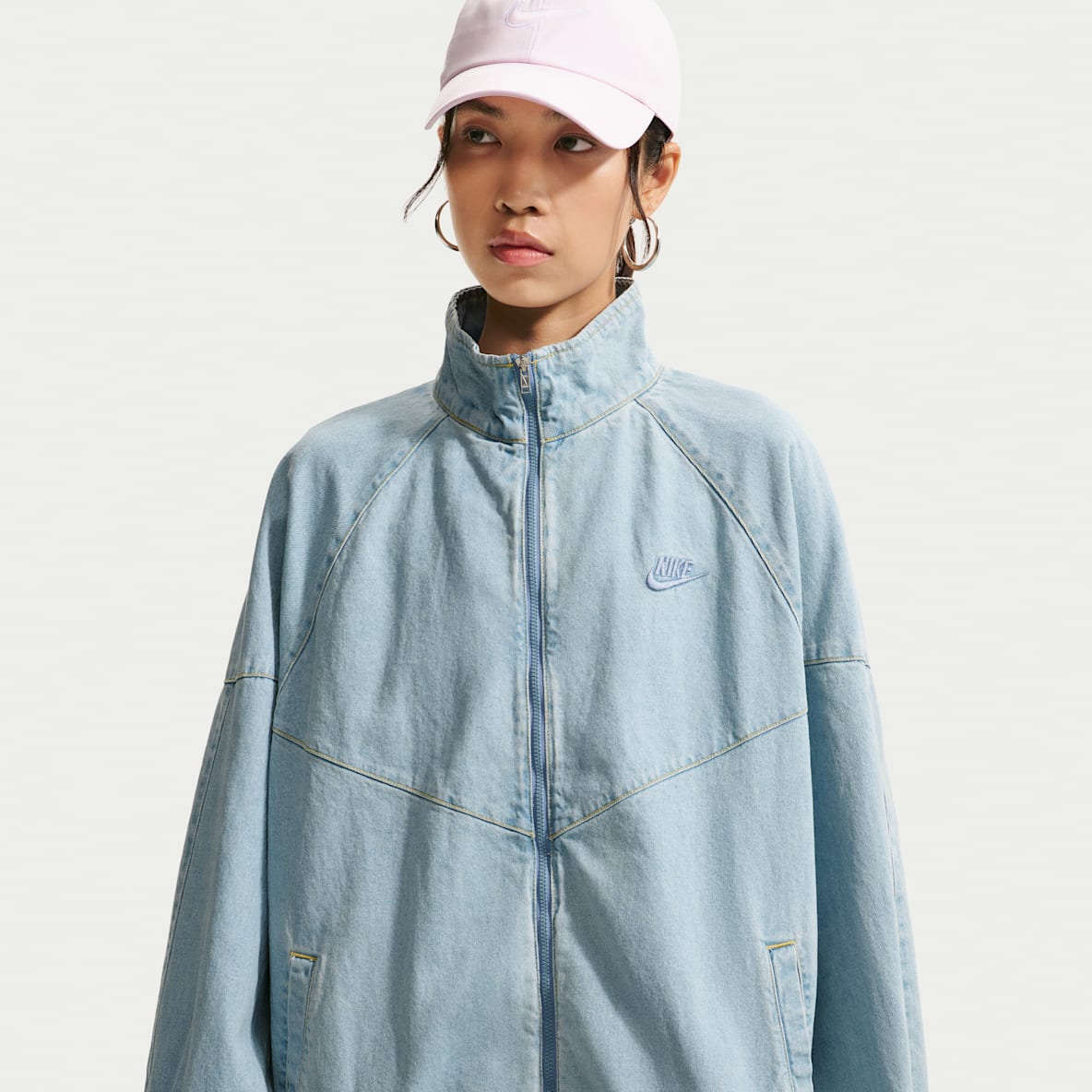 Nike Windrunner 女子 Oversize 风牛仔夹克