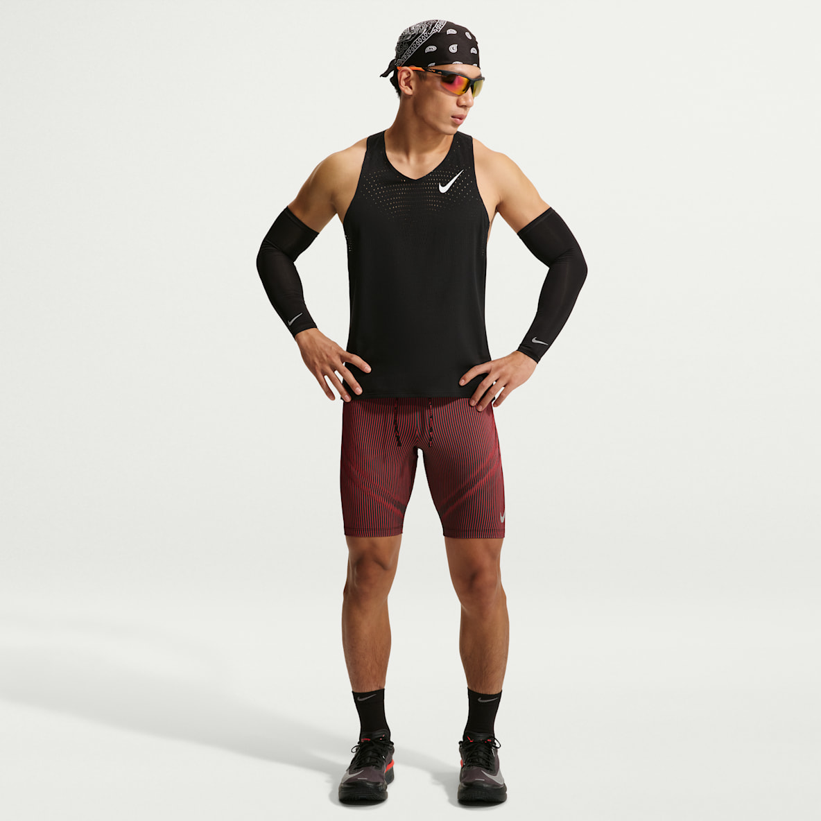 Nike AeroSwift Dri-FIT ADV 男子速干跑步紧身短裤(含衬裤)