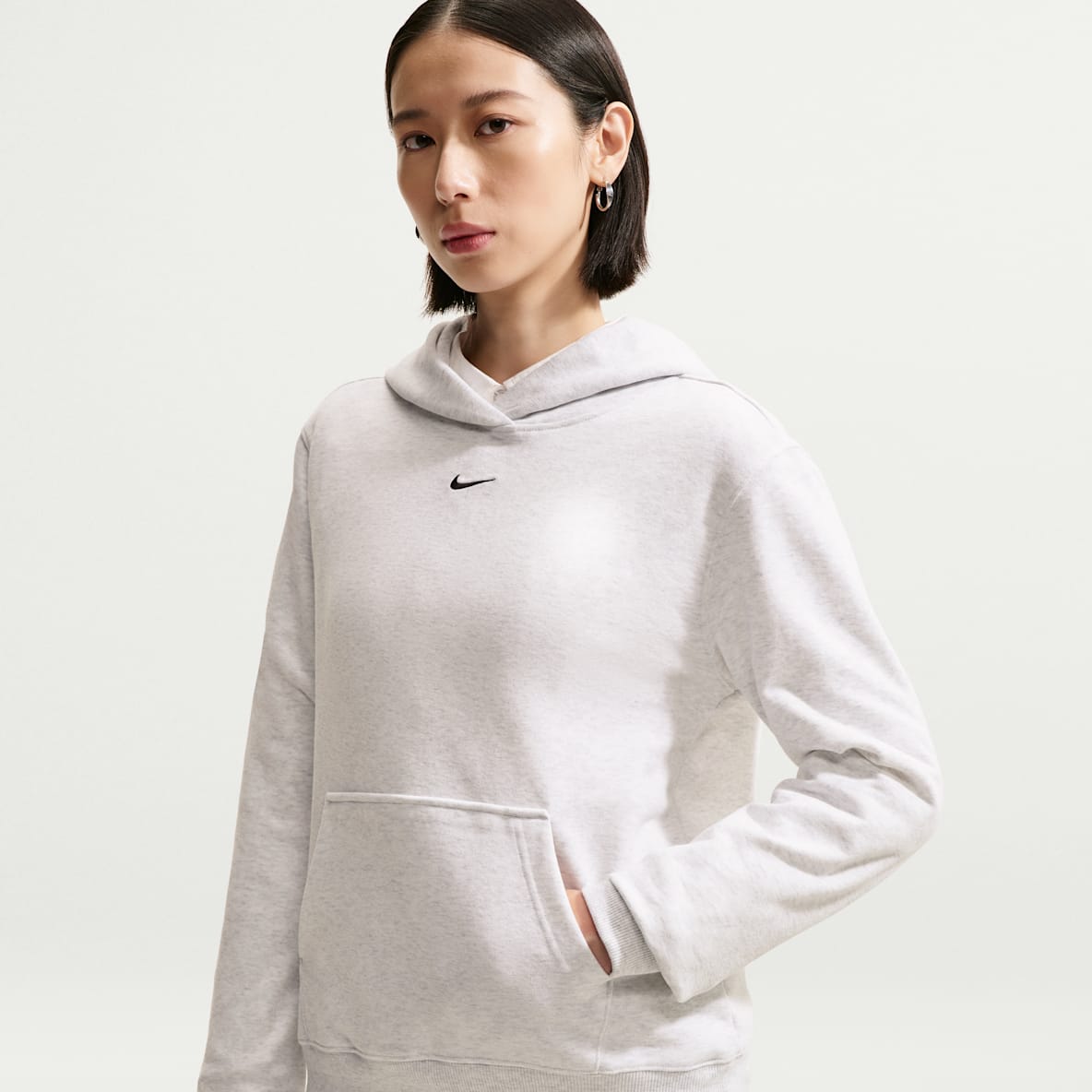 Nike Studio Fleece Lightweight 女子低克重套头连帽衫