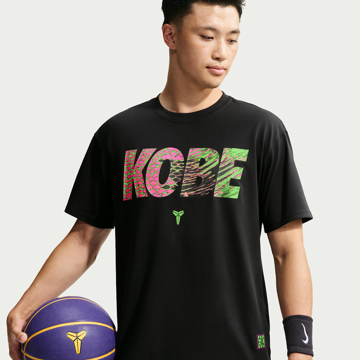 Kobe Mambacurial 科比男子篮球 T 恤