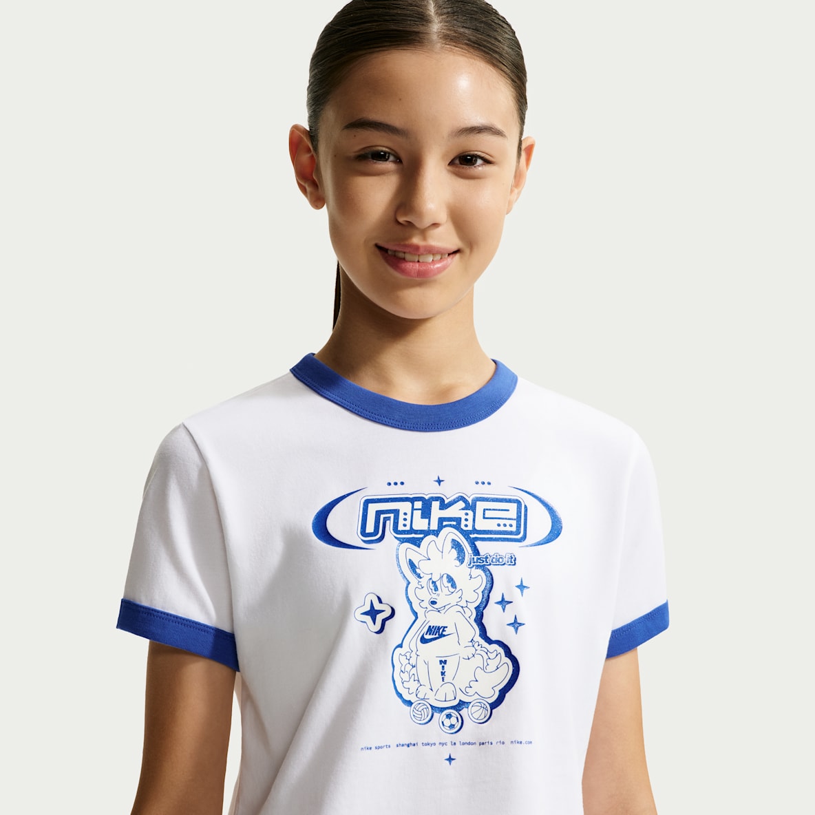 Nike Sportswear 大童(女孩)短袖T恤