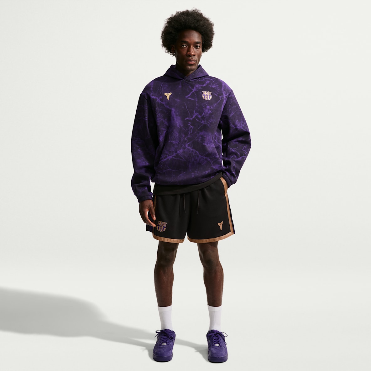 巴萨(巴塞罗那足球俱乐部)Away Kobe Dri-FIT 科比男子速干足球短裤