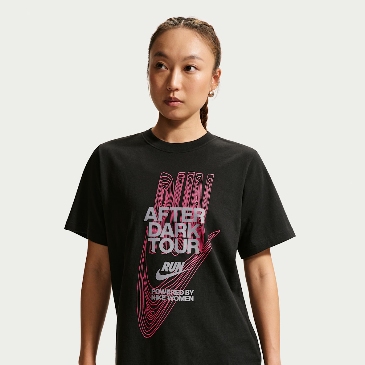 Nike After Dark Tour 女子短袖跑步T恤