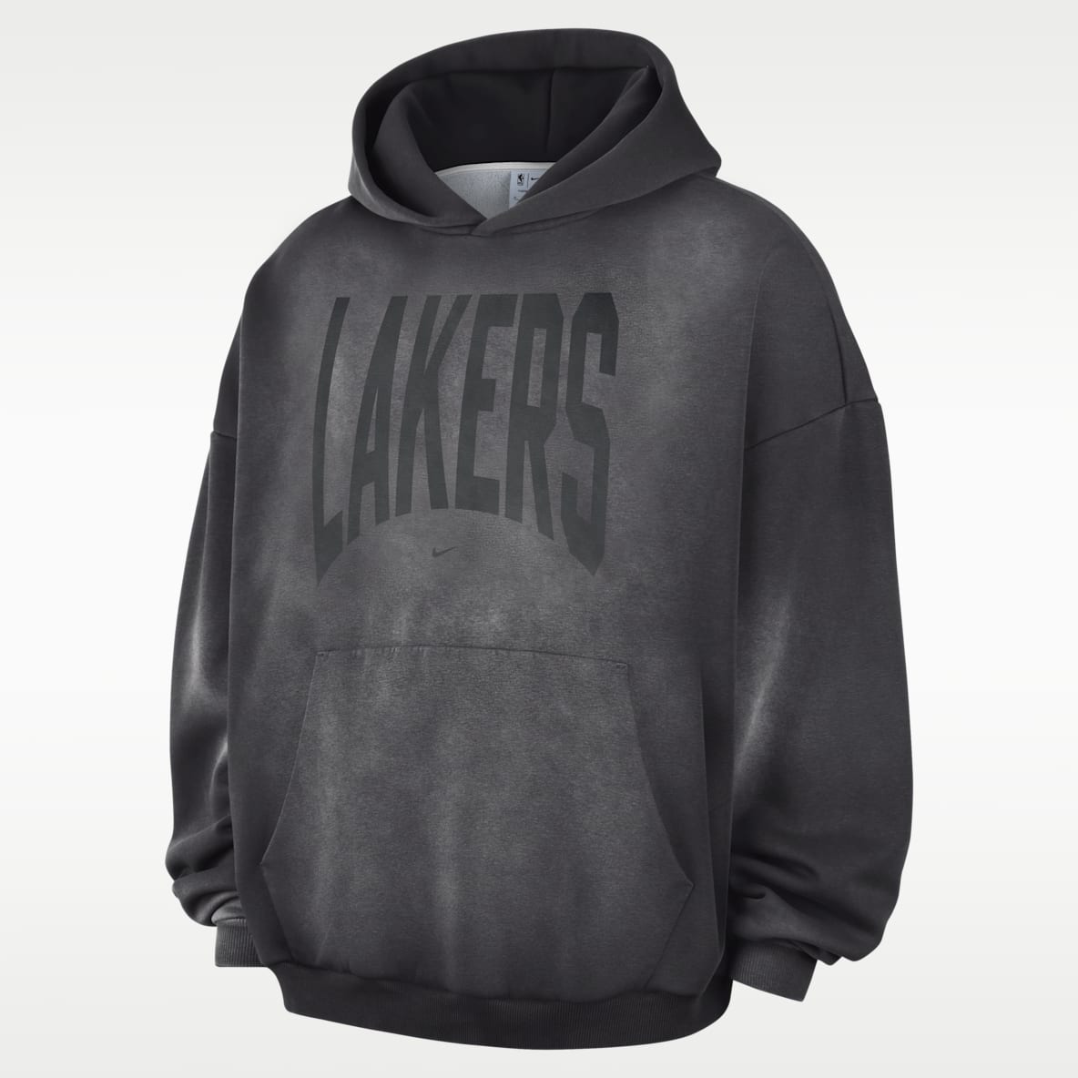 洛杉矶湖人队 Standard Issue Nike Therma-FIT NBA 队之魂系列男子加绒水洗篮球连帽衫