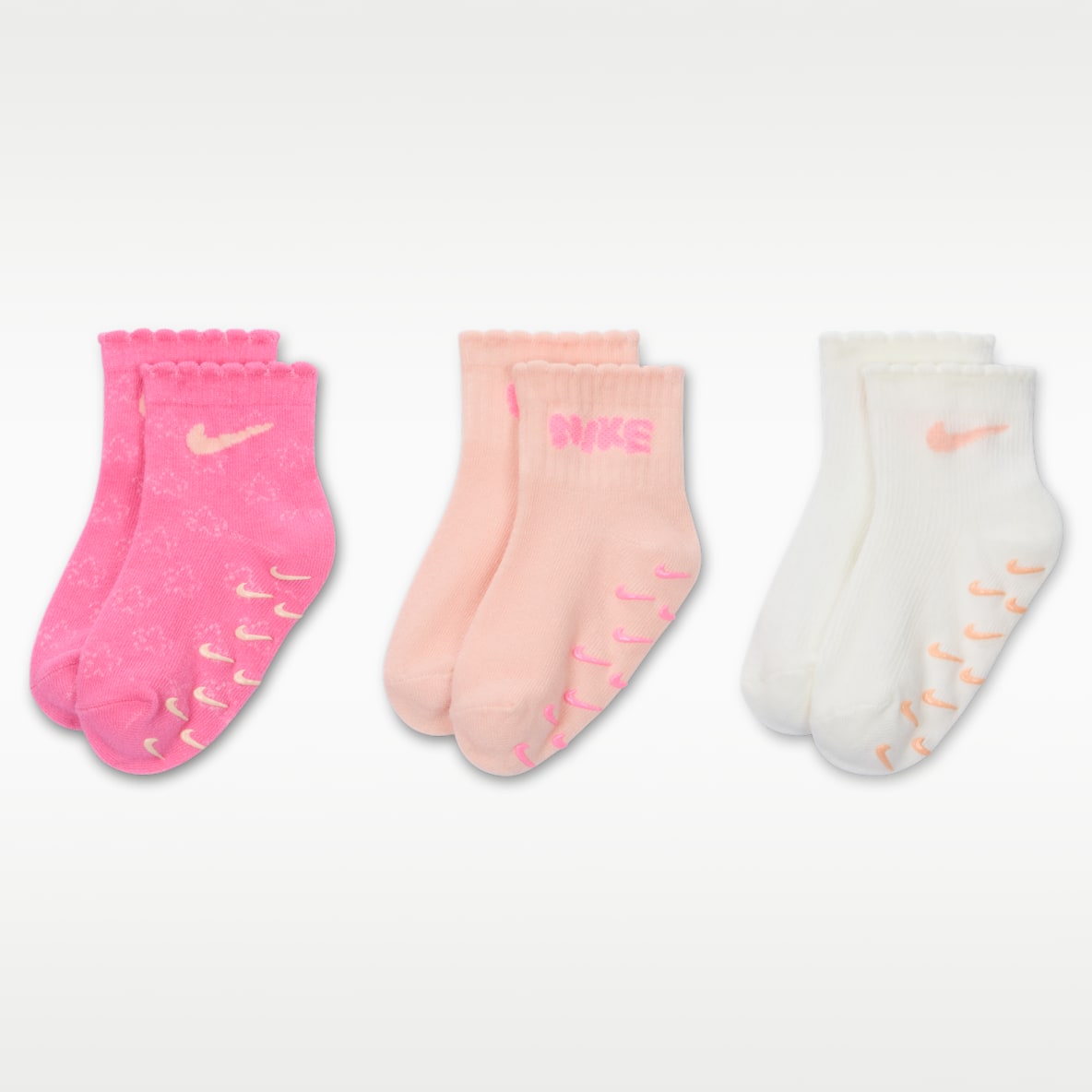 Nike Drop Needle 婴童短袜（3 双）