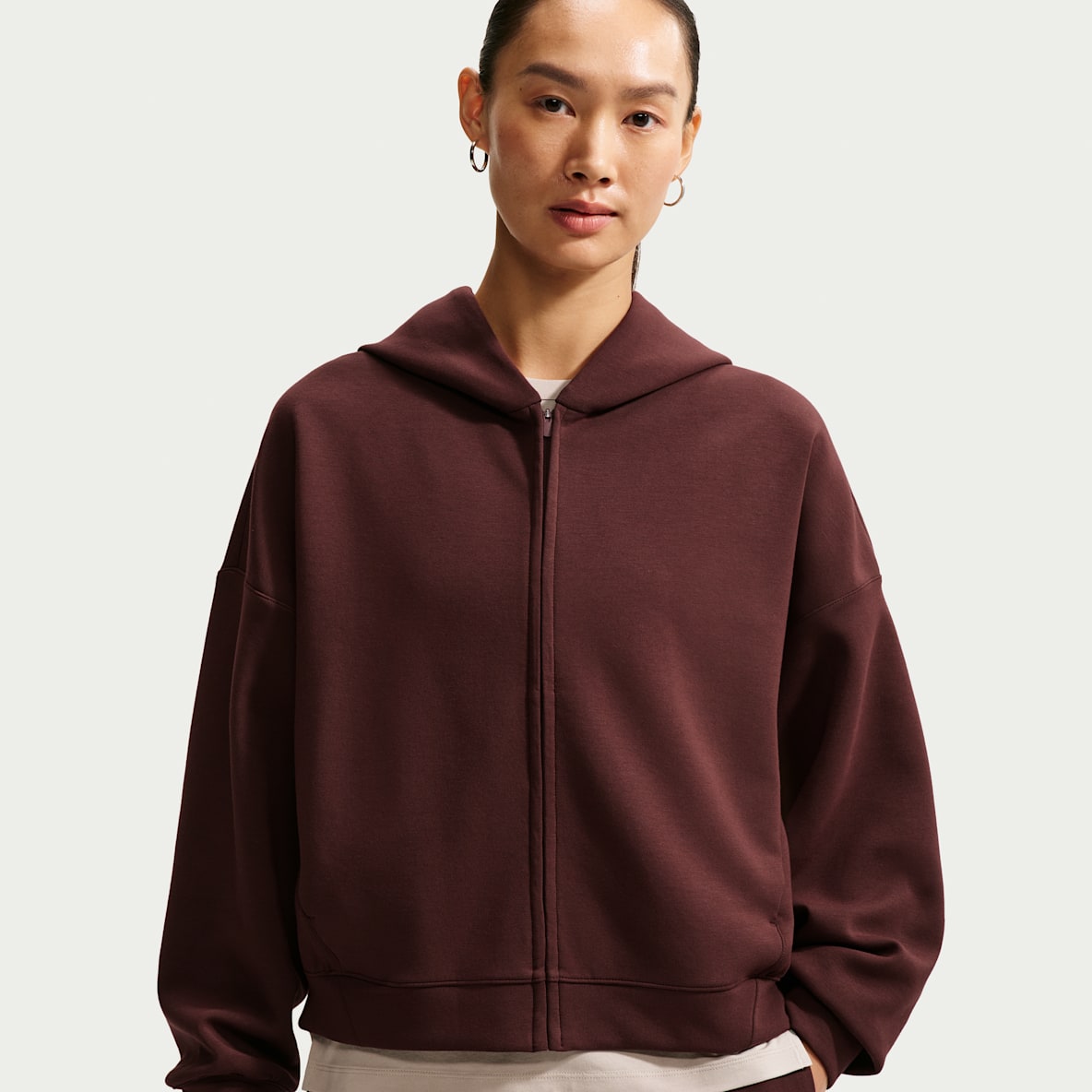 Nike 24.7 ImpossiblySoft 超感柔软女子速干全长拉链开襟连帽衫