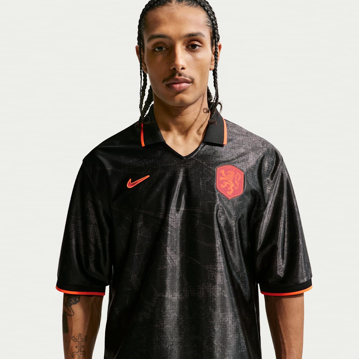 荷兰队 Energy Nike Dri-FIT 男子速干短袖足球上衣