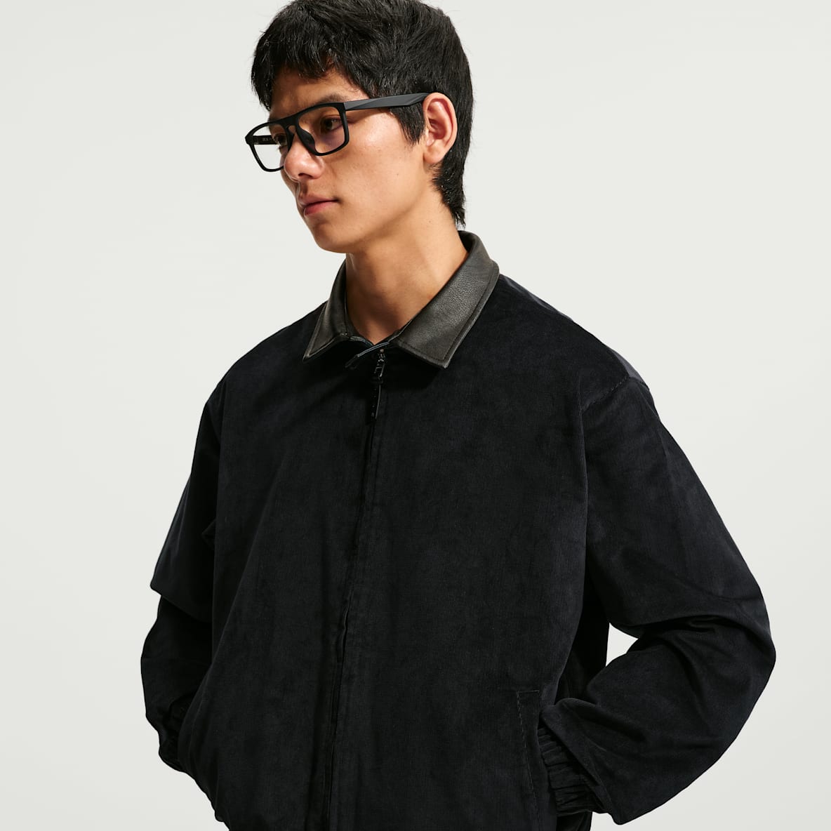 Nike Life 男子灯芯绒哈灵顿夹克